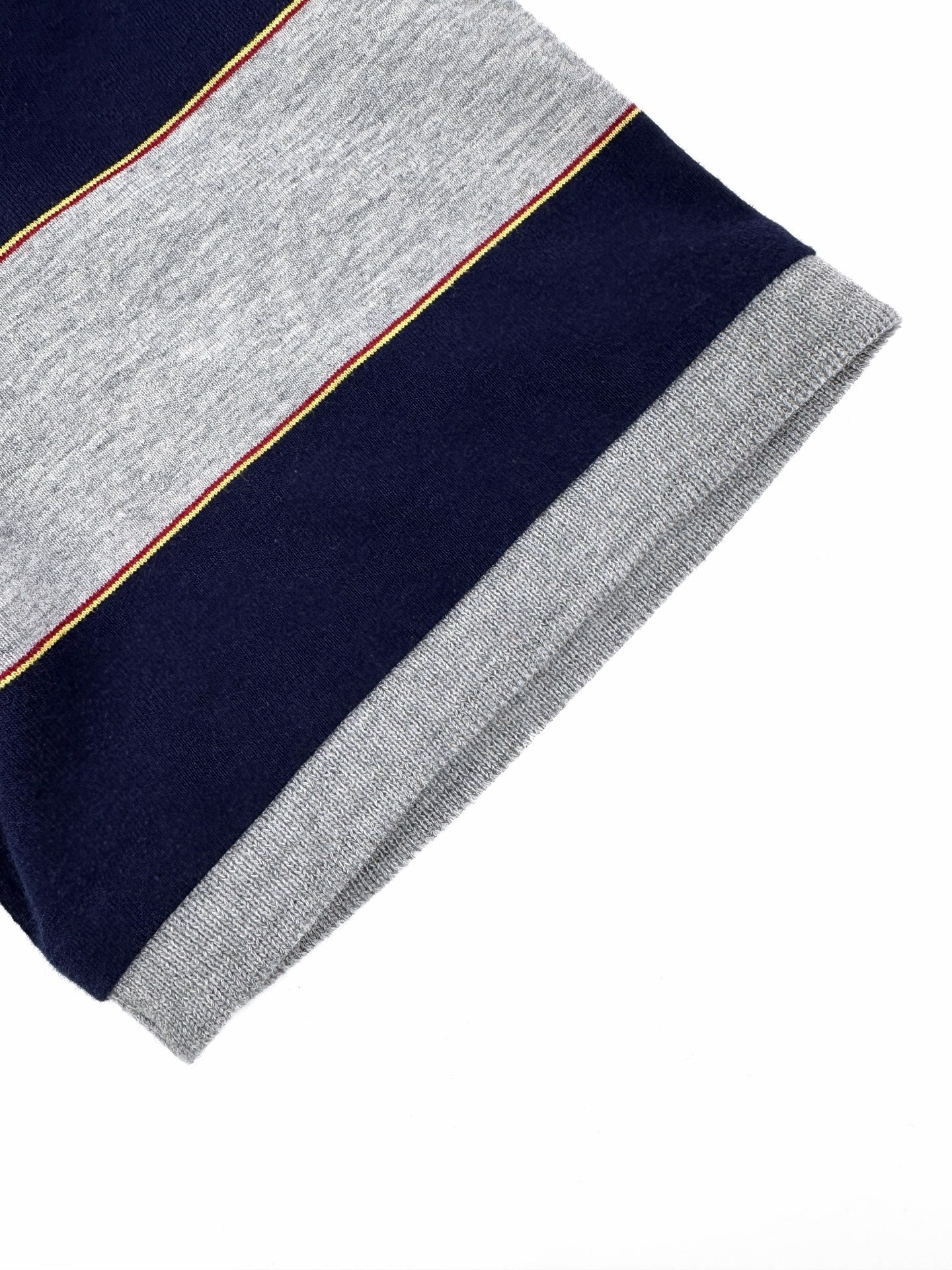 2026 Women's Striped Polo Shirt with MM Logo (FF707)