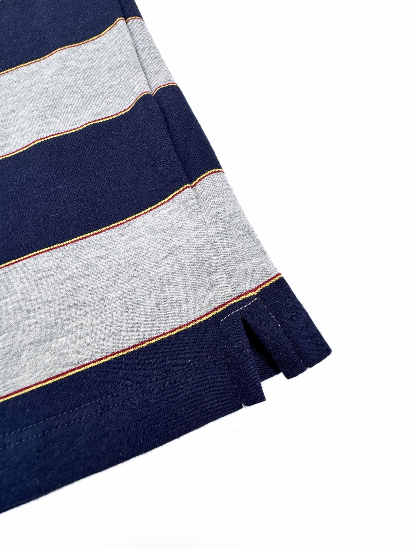 2026 Women's Striped Polo Shirt with MM Logo (FF707)