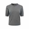 2026 Women's Way Jacquard Short-Sleeved Jumper (FF712)