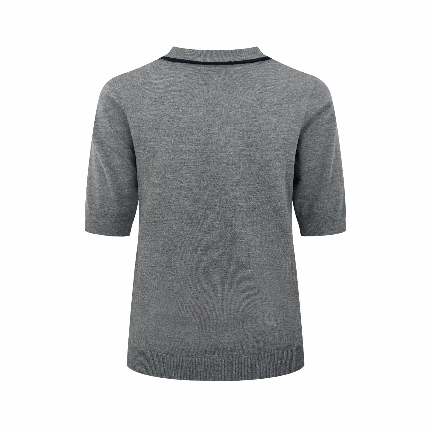 2026 Women's Way Jacquard Short-Sleeved Jumper (FF712)
