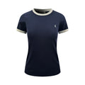 2026 Women's Saint L Embroidered Patchwork Short-Sleeved T-Shirt (FF722)
