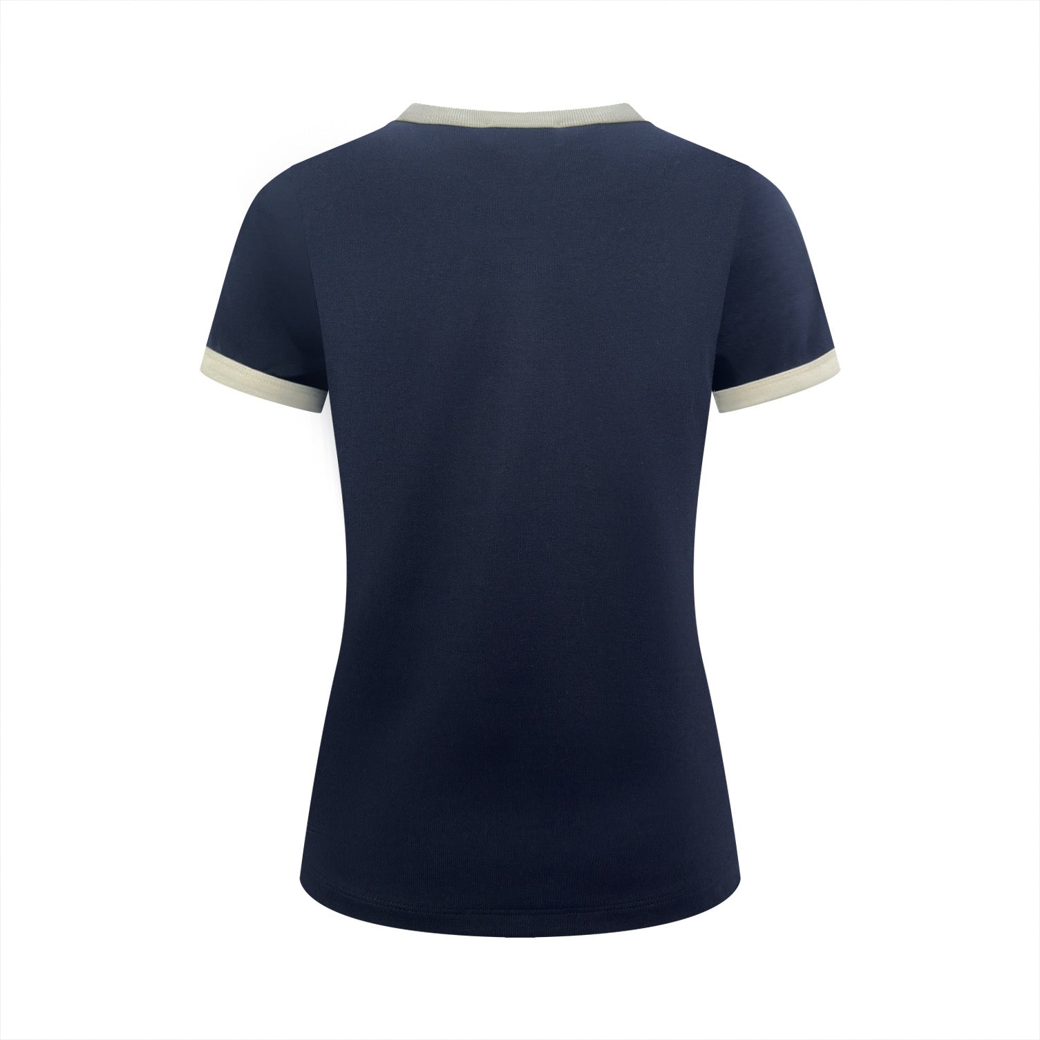 2026 Women's Saint L Embroidered Patchwork Short-Sleeved T-Shirt (FF722)
