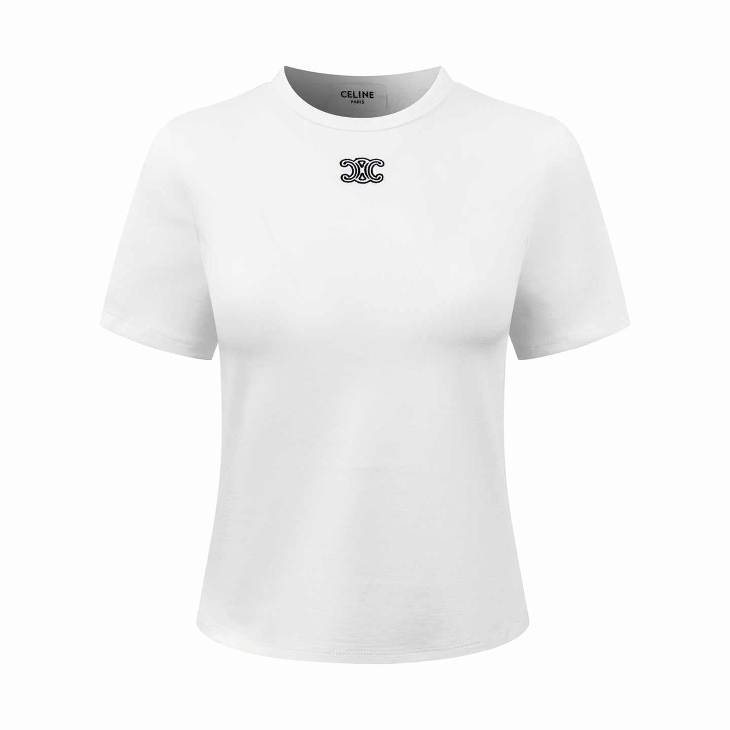 2026 Women's Ce Logo Embroidered Short-Sleeved T-Shirt (EE401)