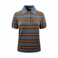 2026 Women's MM Logo Jacquard Striped Jumper  (FF711)
