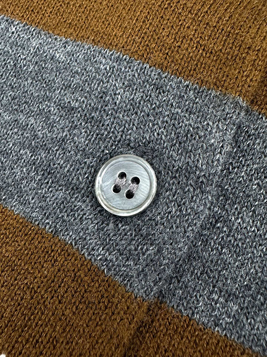 2026 Women's MM Logo Jacquard Striped Jumper  (FF711)