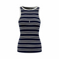 2026 Women's Saint L Logo Embroidered Striped Tank Top (FF728)