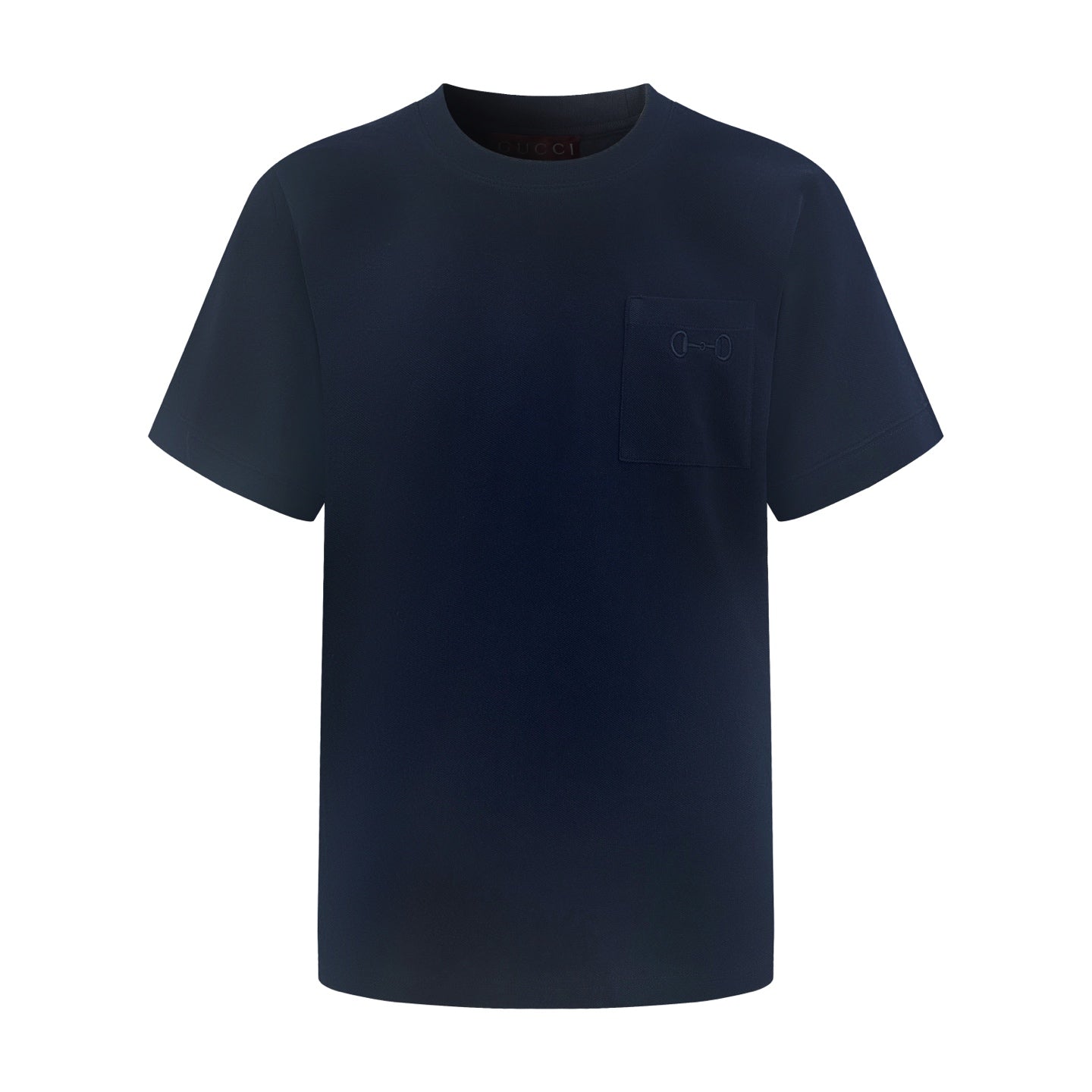 2026 New GU Short-Sleeve Shirt with Horsebit Embroidery on the Pocket (CC964-A10)