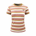 2026 Women's Triangle Brand Logo Striped Short-Sleeved T-Shirt (FF709)