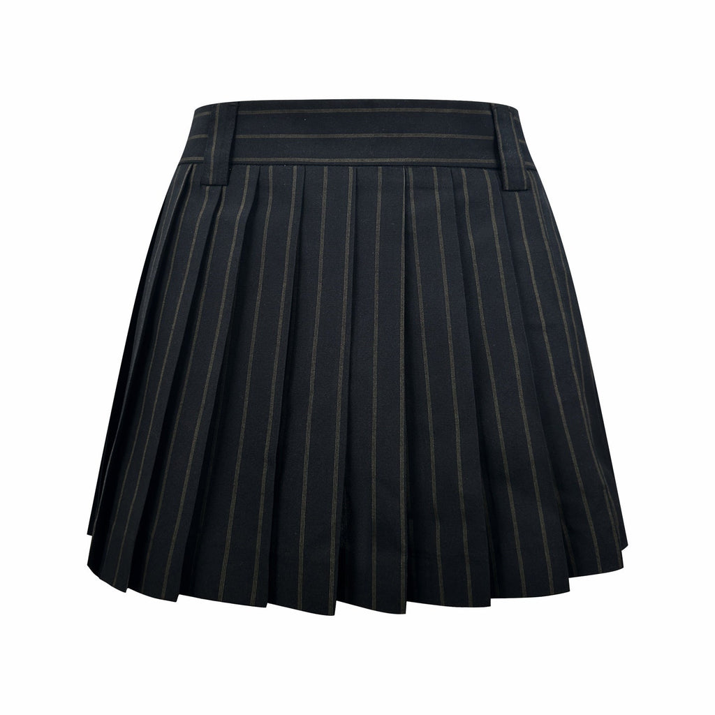 2026 Women's MM Patchwork Embroidered Striped Skirt (FF706)