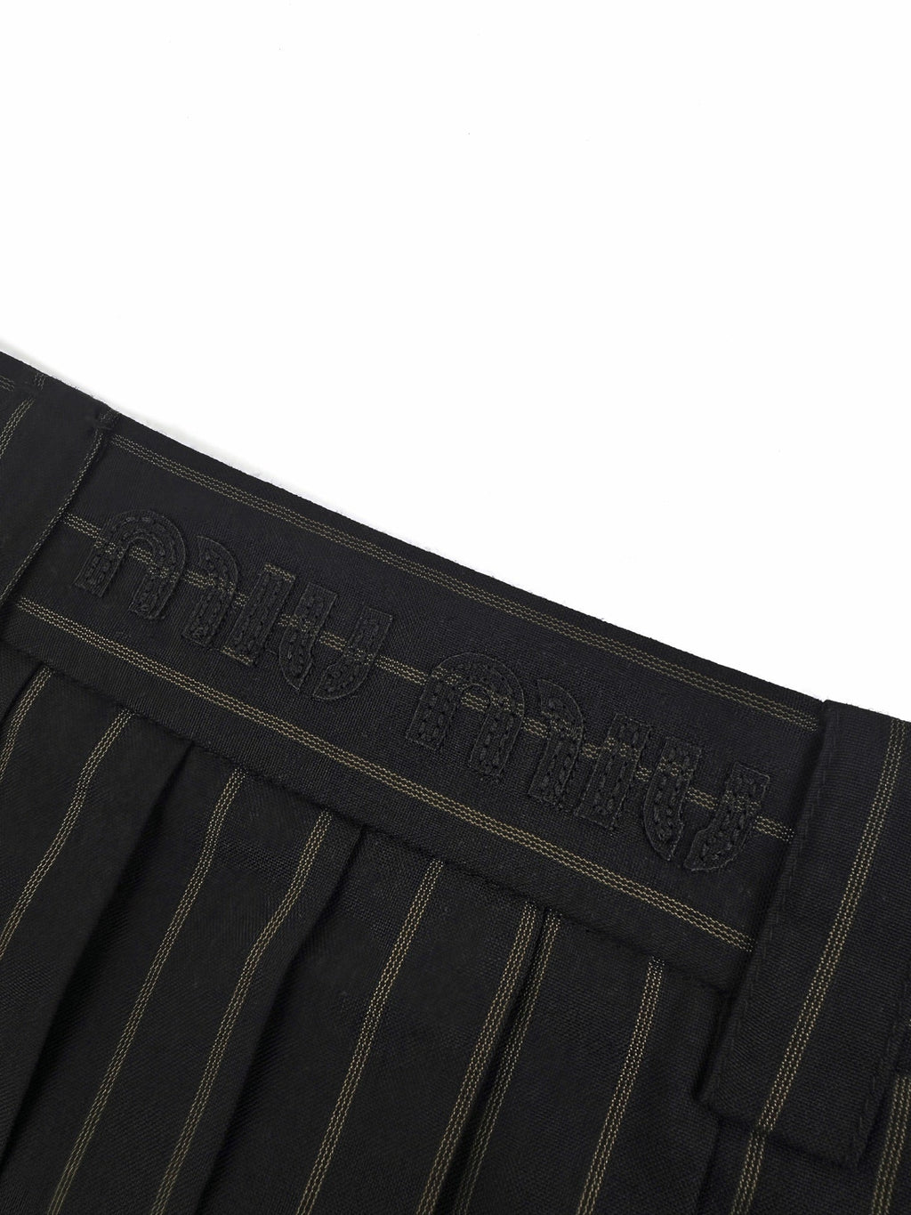2026 Women's MM Patchwork Embroidered Striped Skirt (FF706)