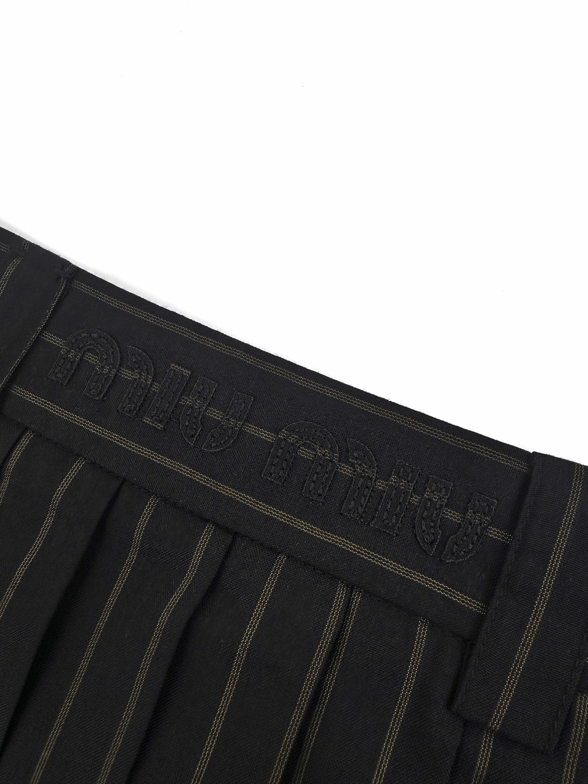 2026 Women's MM Patchwork Embroidered Striped Skirt (FF706)