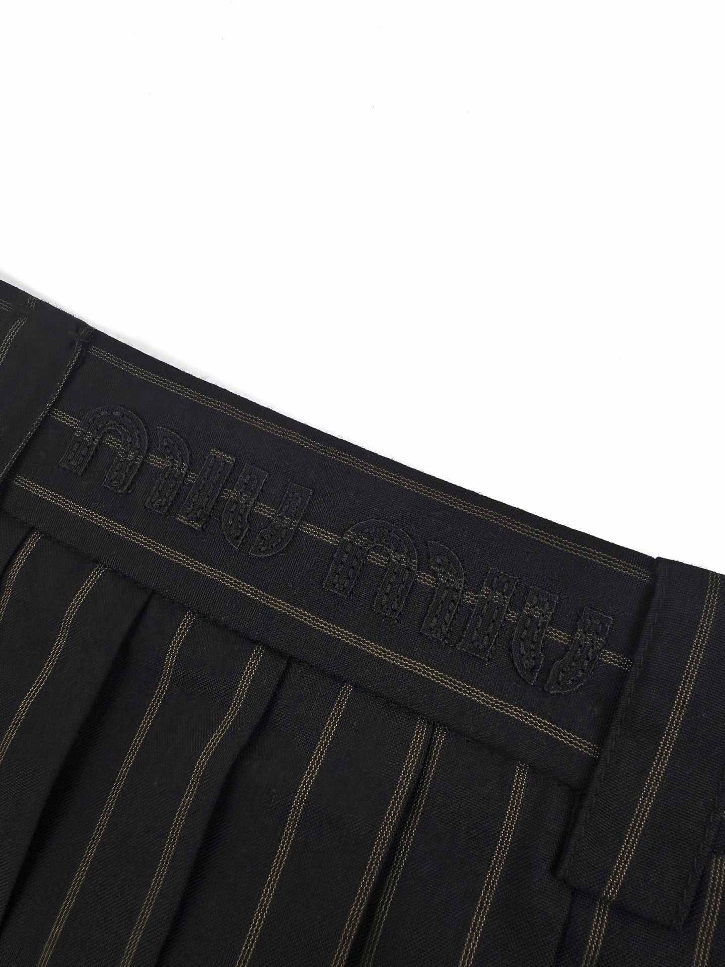 2026 Women's MM Patchwork Embroidered Striped Skirt (FF706)