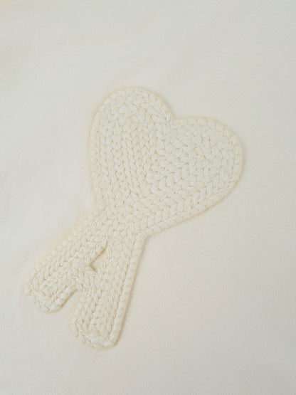 2026 New Heart A Crocheted Heart Short-Sleeved Top (AA553-A15)