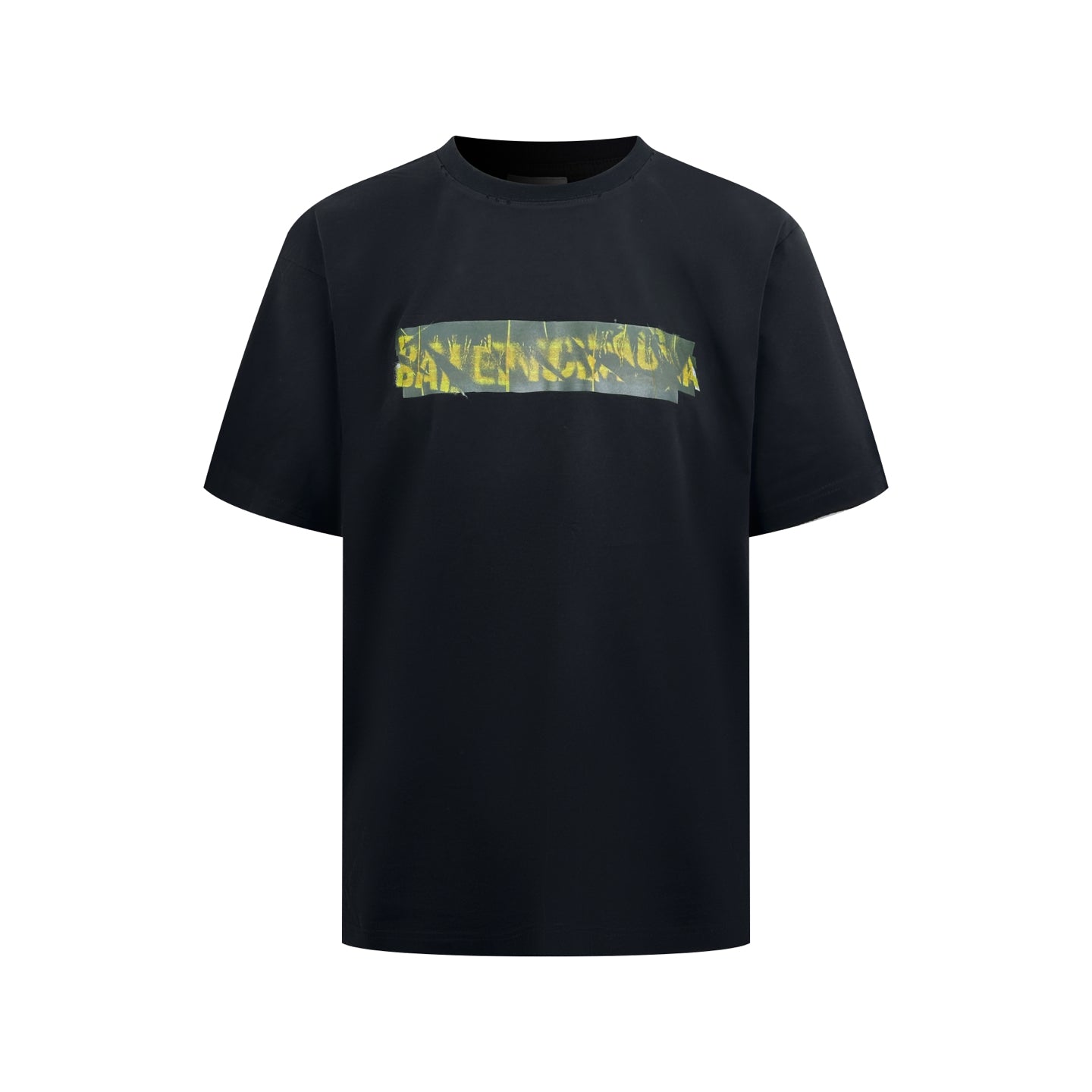 2026 New Balen Tape Graffiti Short-Sleeved T-Shirt (CC972-A20)