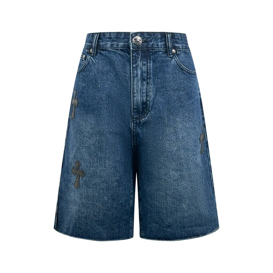 2026 New CH Cross Logo Denim Shorts (BB816-B15)