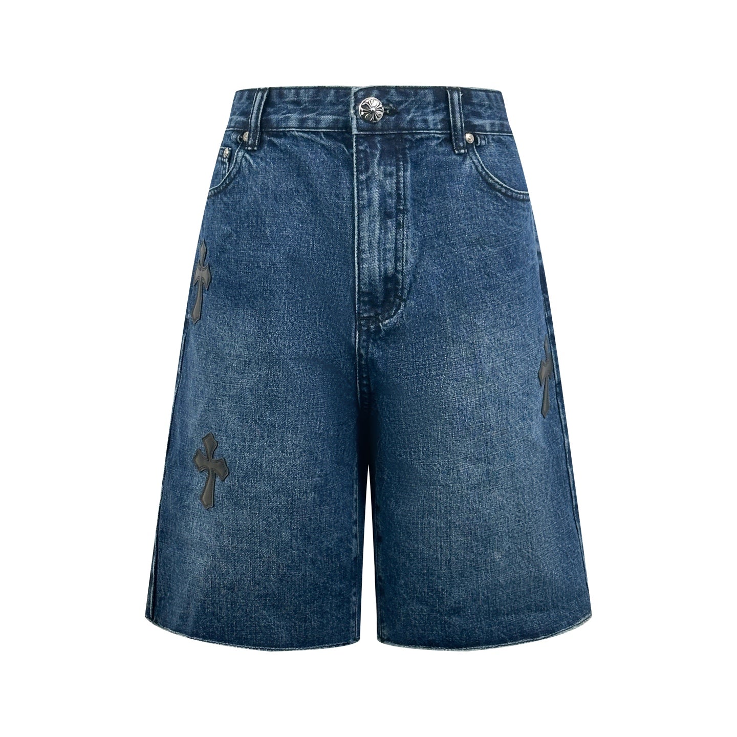 2026 New CH Cross Logo Denim Shorts (BB816-B15)