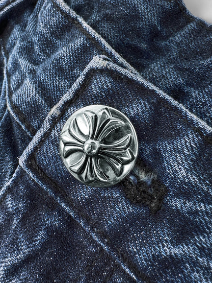 2026 New CH Cross Logo Denim Shorts (BB816-B15)
