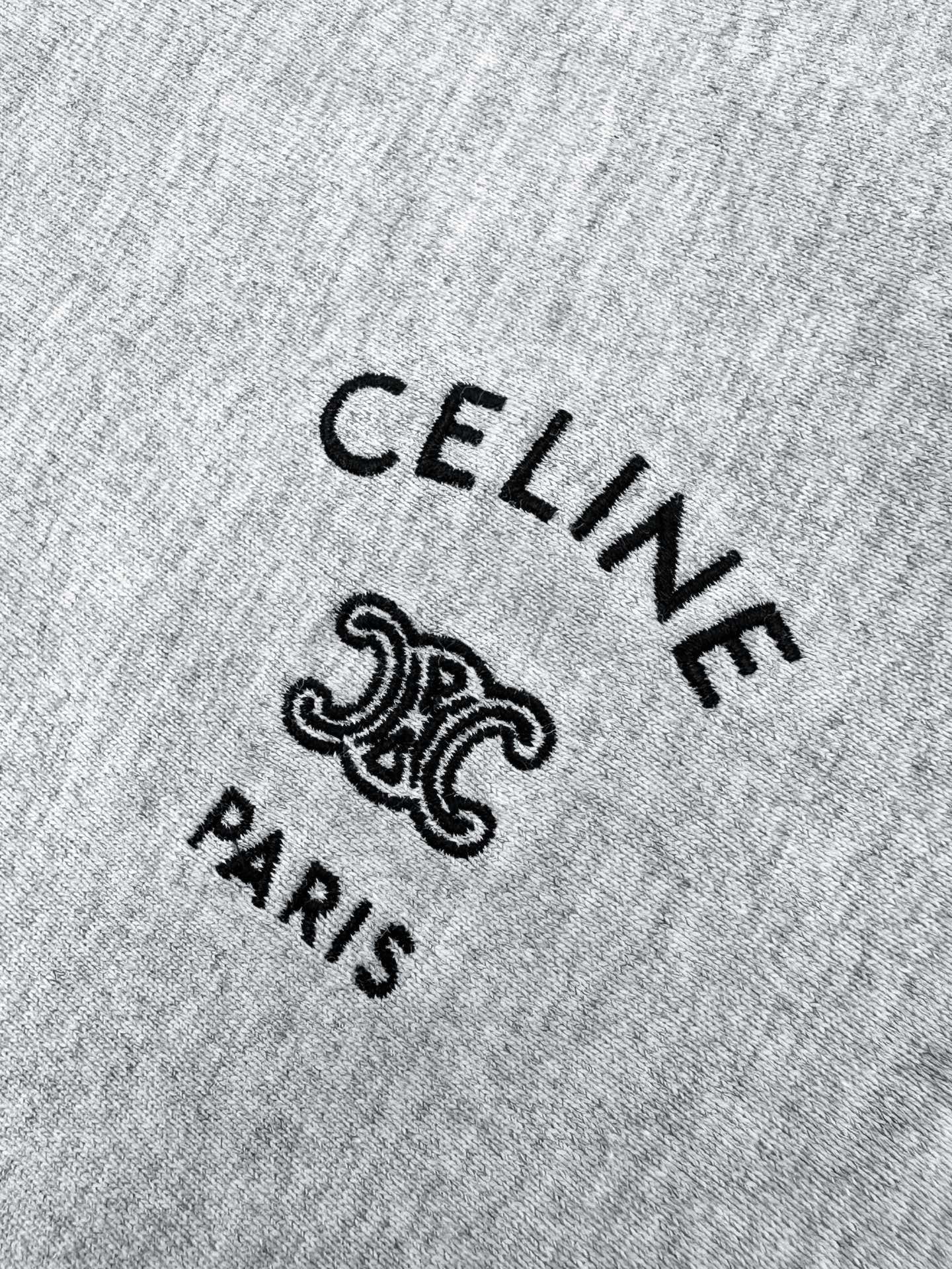 2026 Women's Ce Logo Embroidered Short-Sleeved T-Shirt (EE406)