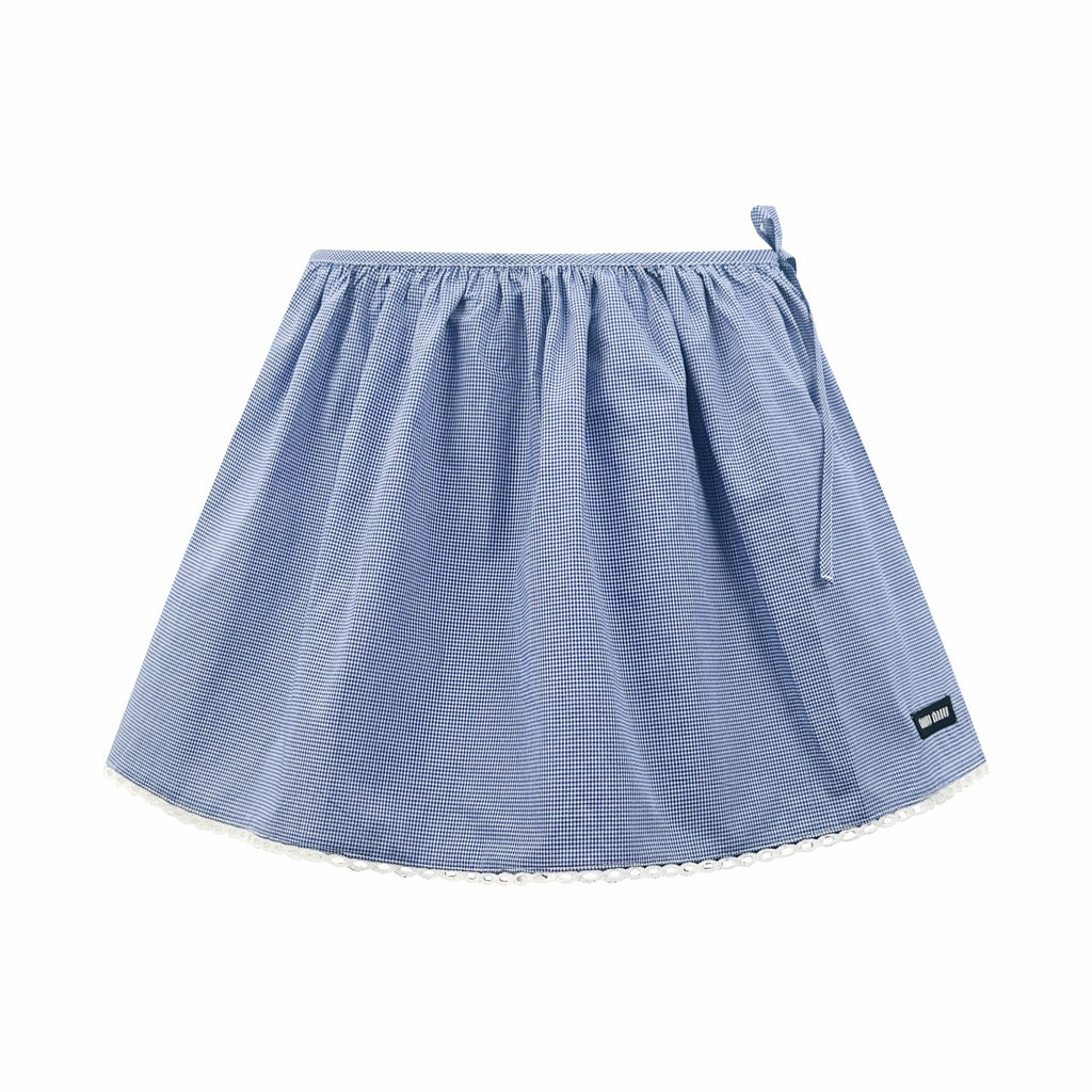 2026 Women's MM Logo Check Skirt (FF724)