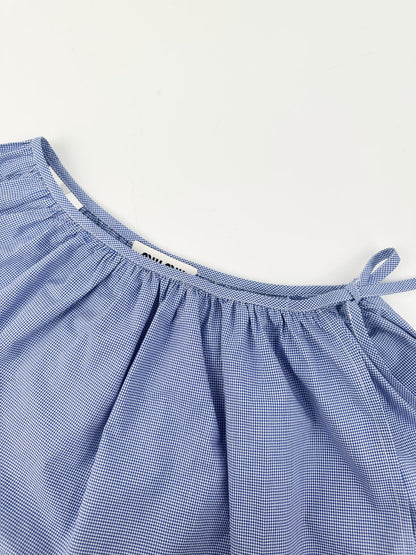 2026 Women's MM Logo Check Skirt (FF724)