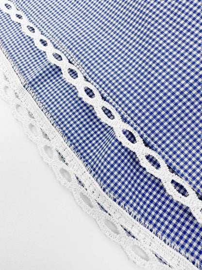 2026 Women's MM Logo Check Skirt (FF724)