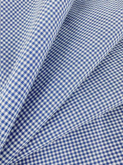 2026 Women's MM Logo Check Short-Sleeved Shirt (FF723)