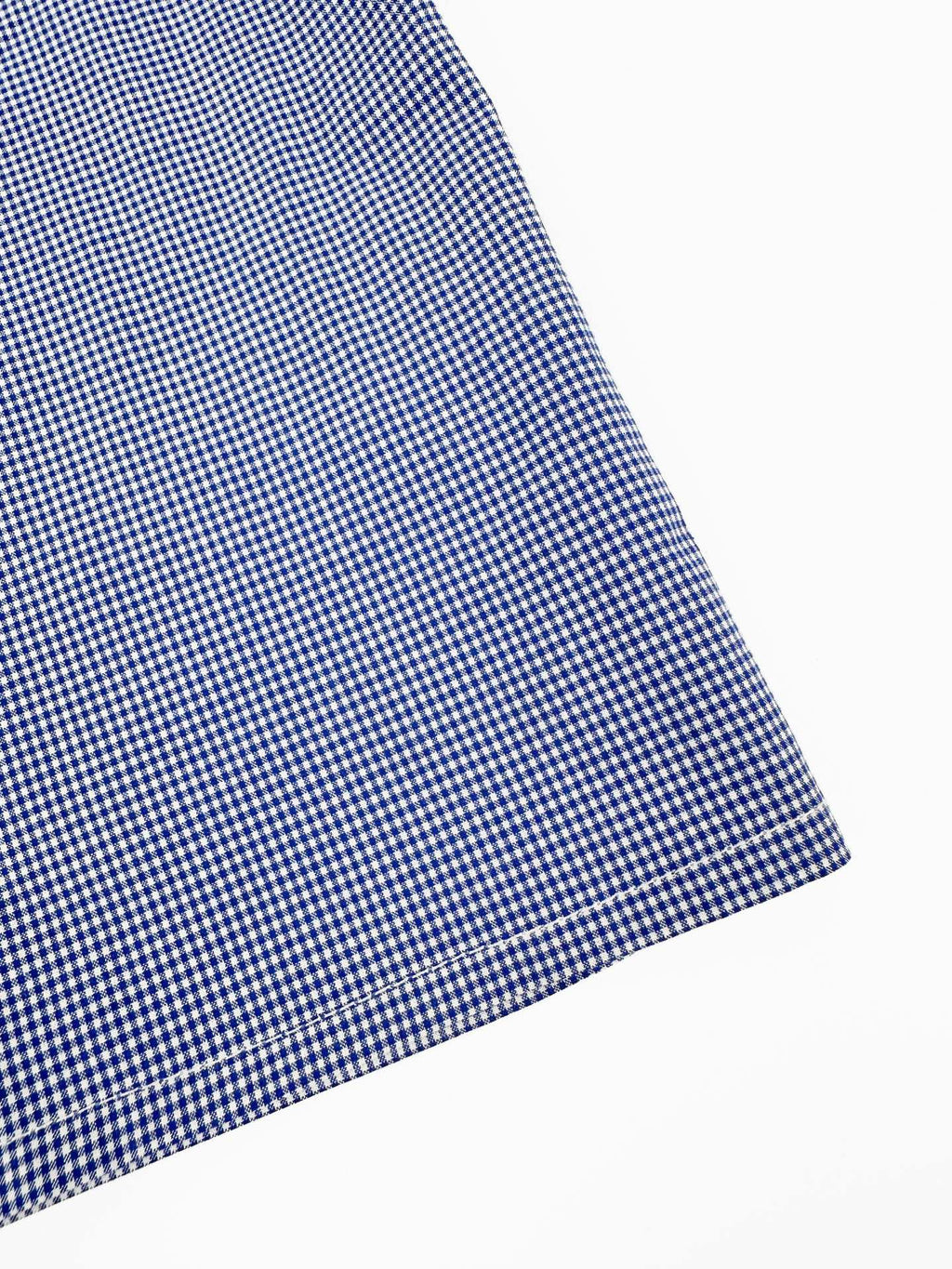 2026 Women's MM Logo Check Short-Sleeved Shirt (FF723)