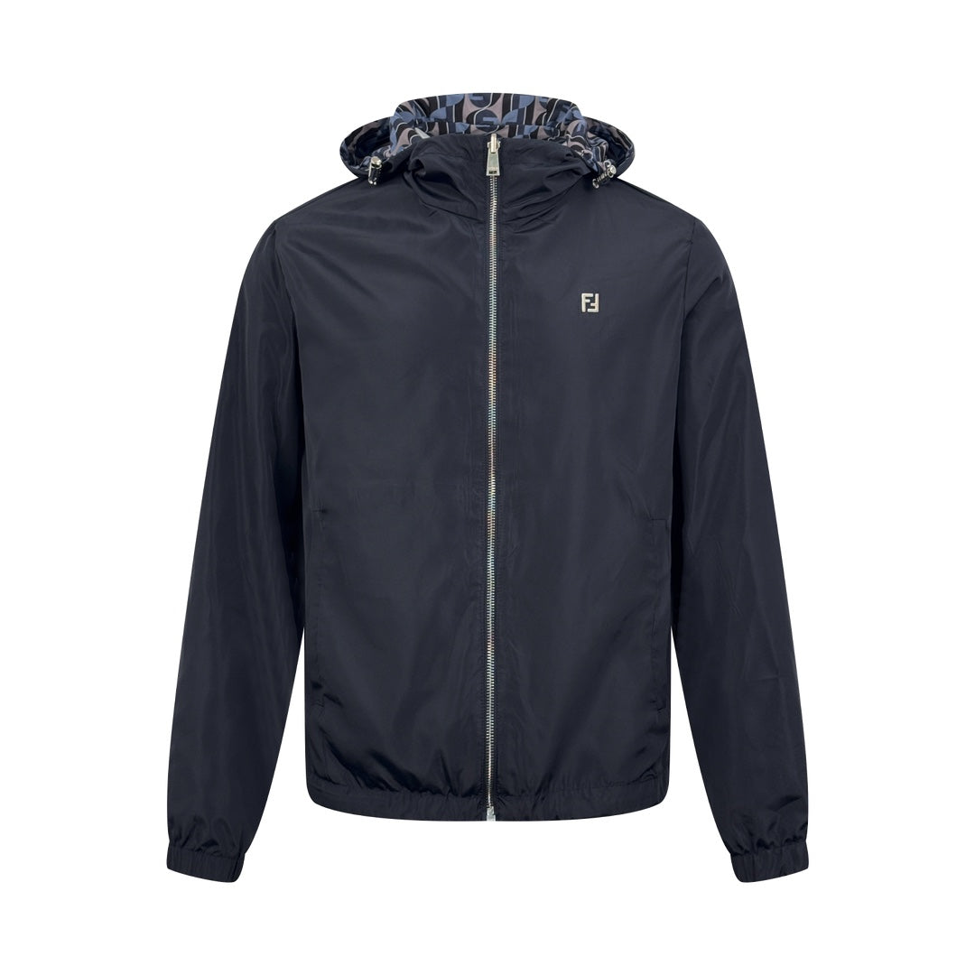 2026 New FF Reversible Hooded Jacket (25347-C05)