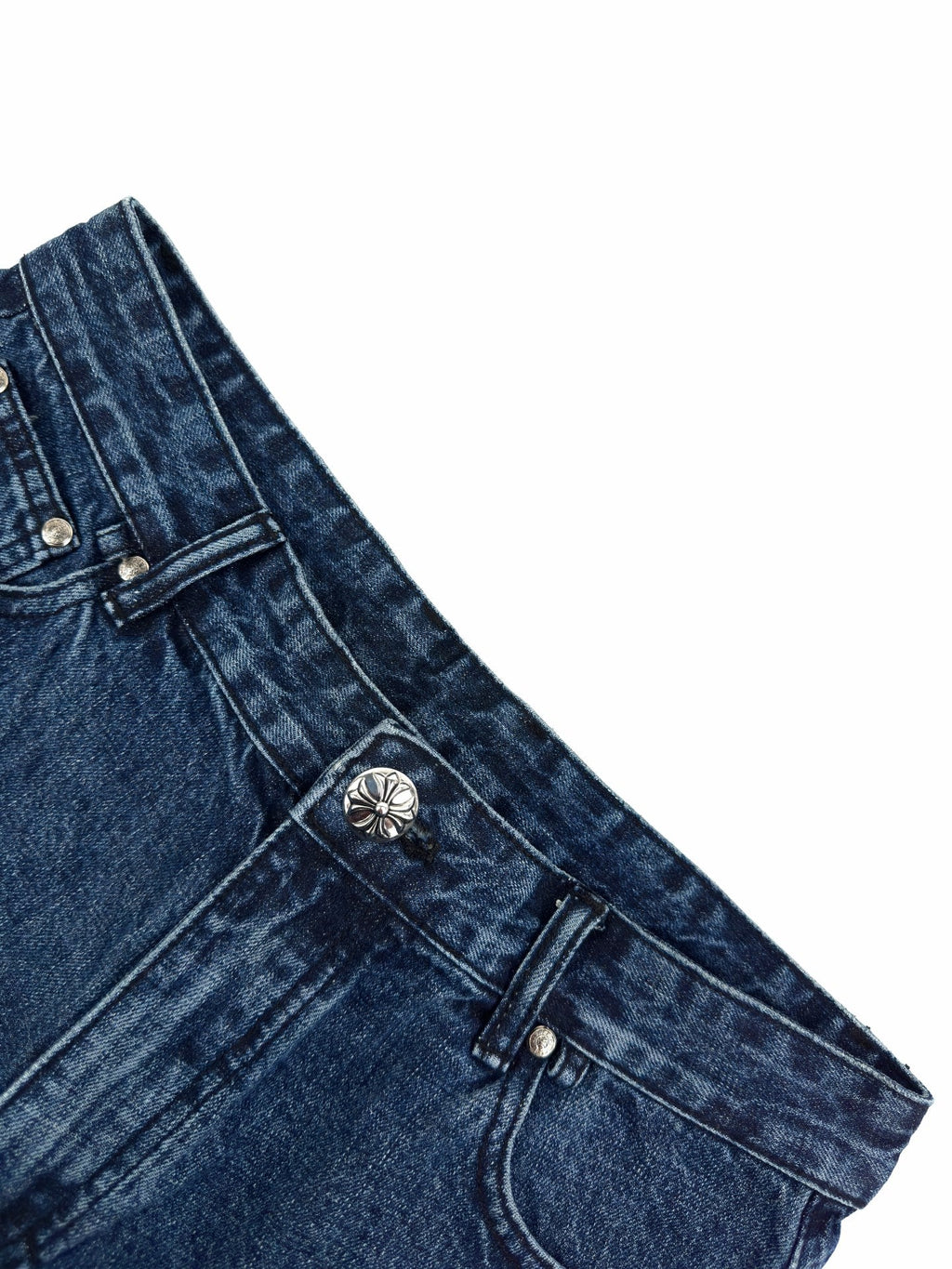 2026 Women's CH Cross Logo Denim Shorts (EE407)