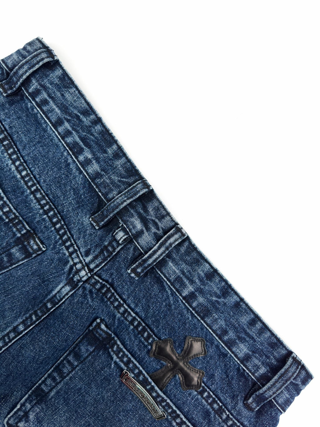 2026 Women's CH Cross Logo Denim Shorts (EE407)
