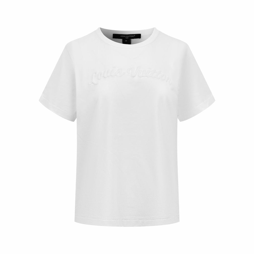 2026 Women's LY Logo Embroidered Short-Sleeved T-Shirt (EE409)