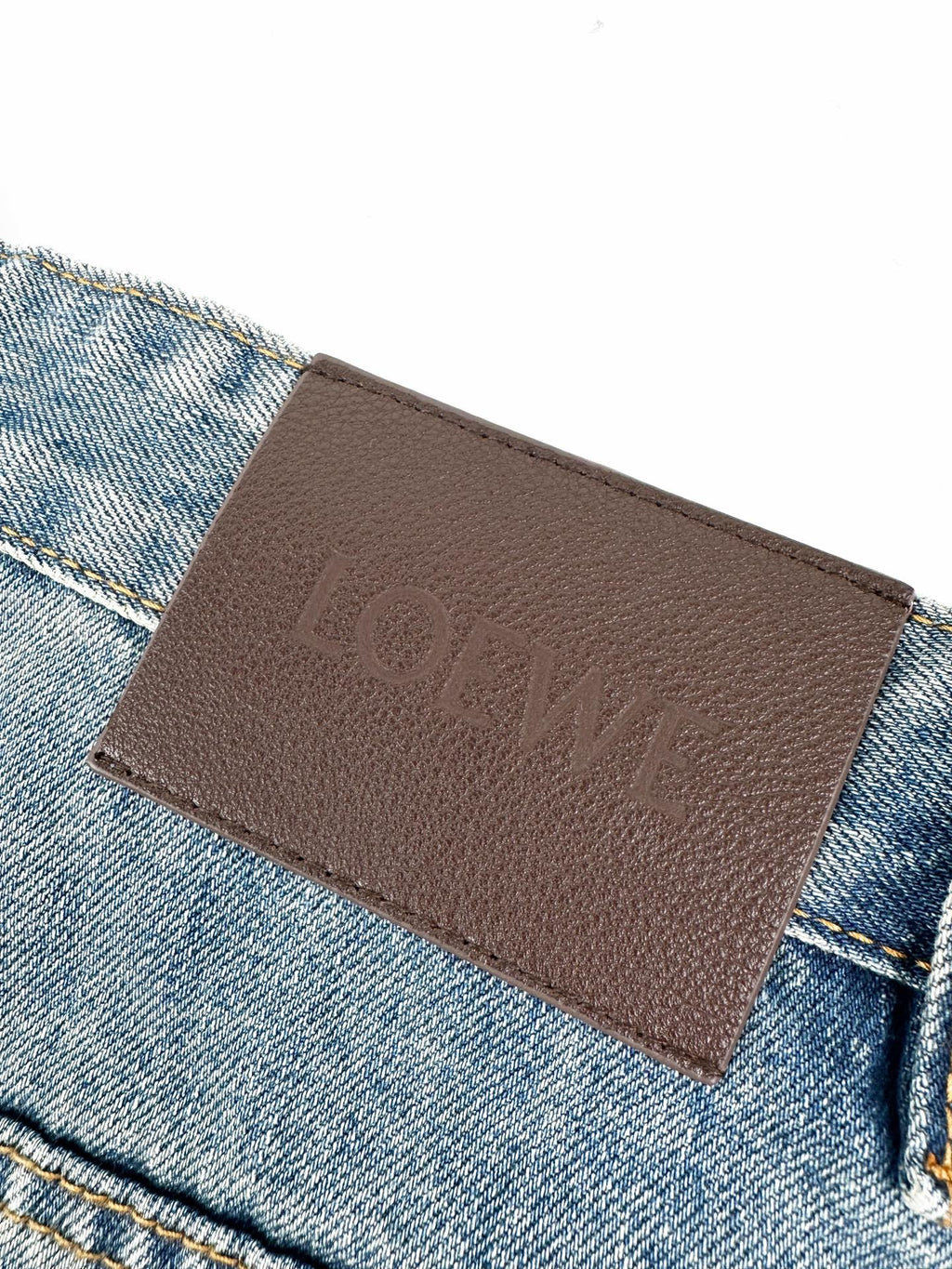 2026 Women's Way Embroidered Leather-Tagged Jeans (EE414)