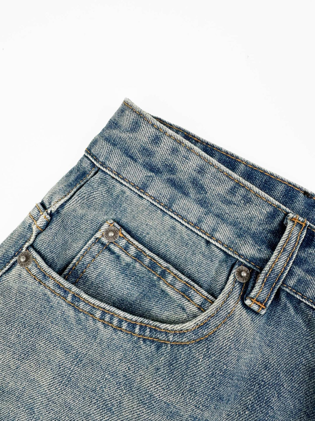 2026 Women's Way Embroidered Leather-Tagged Jeans (EE414)