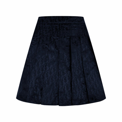 2026 Women's CD Pleated Mini Skirt (DD106)