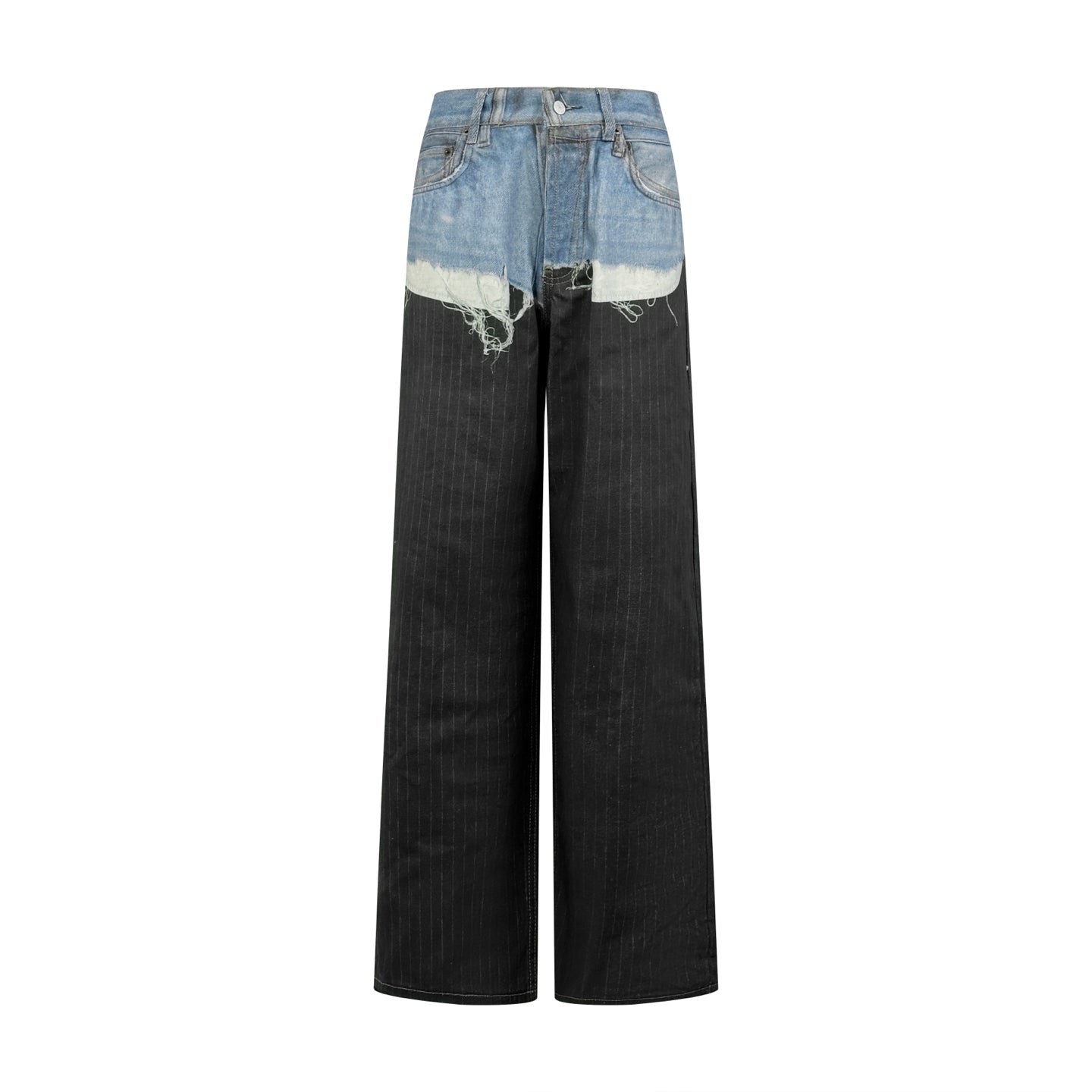 2026 New Acn Optical Illusion Stripe Print Jeans (CC962-C05)