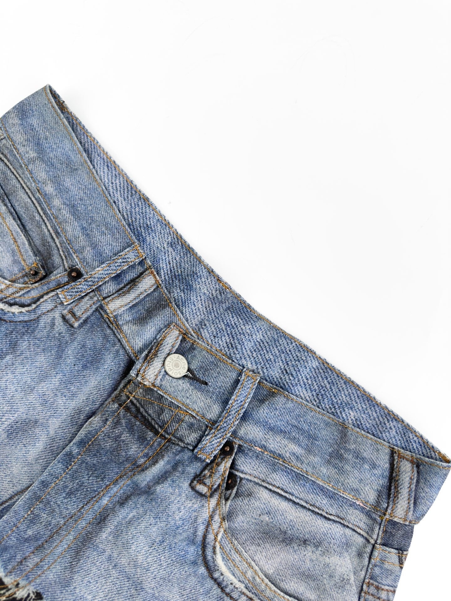 2026 New Acn Optical Illusion Stripe Print Jeans (CC962-C05)