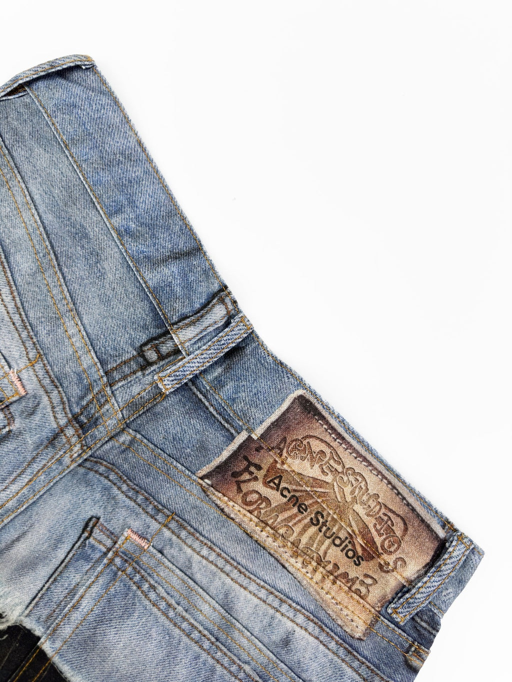2026 New Acn Optical Illusion Stripe Print Jeans (CC962-C05)