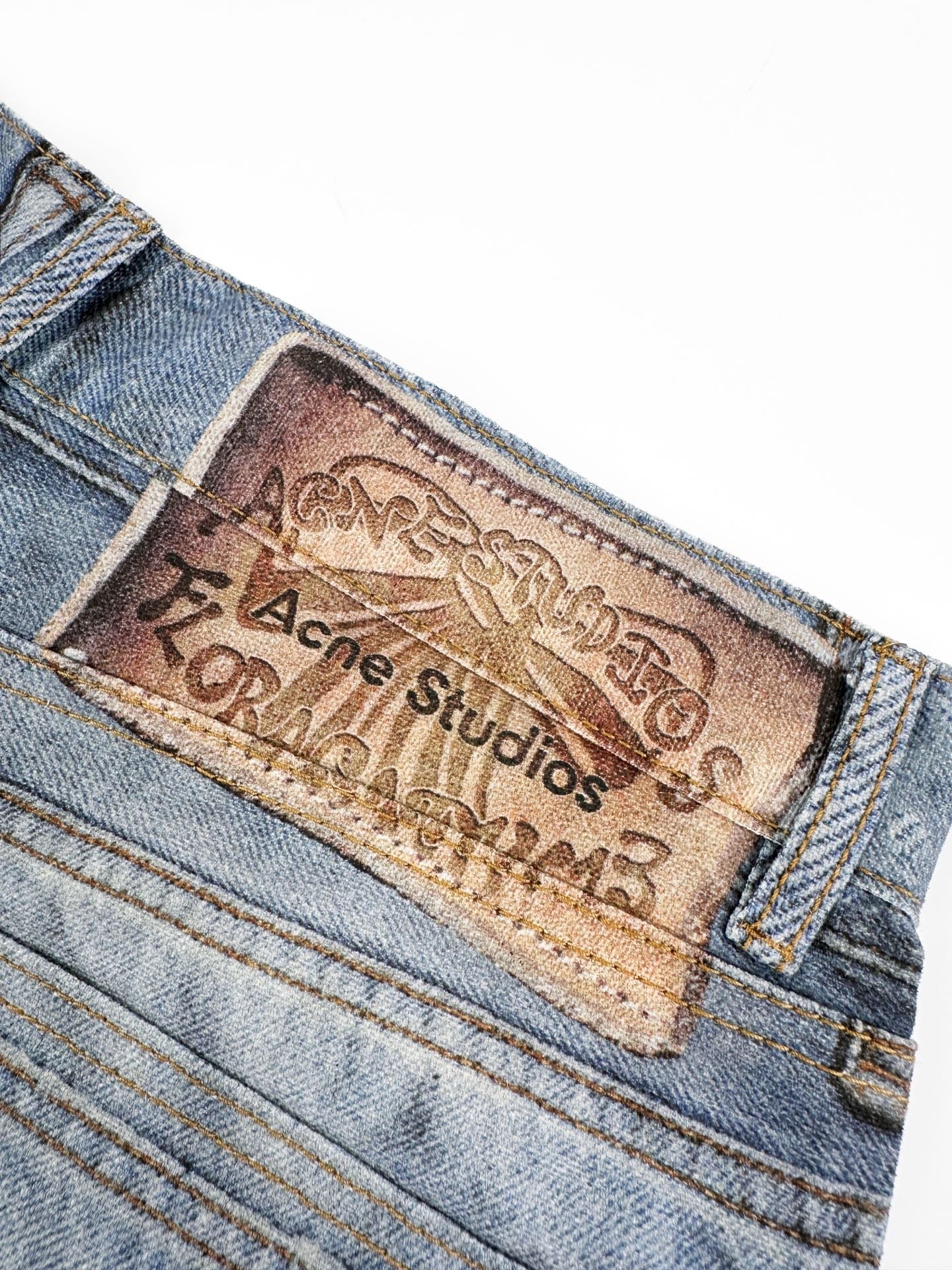 2026 New Acn Optical Illusion Stripe Print Jeans (CC962-C05)