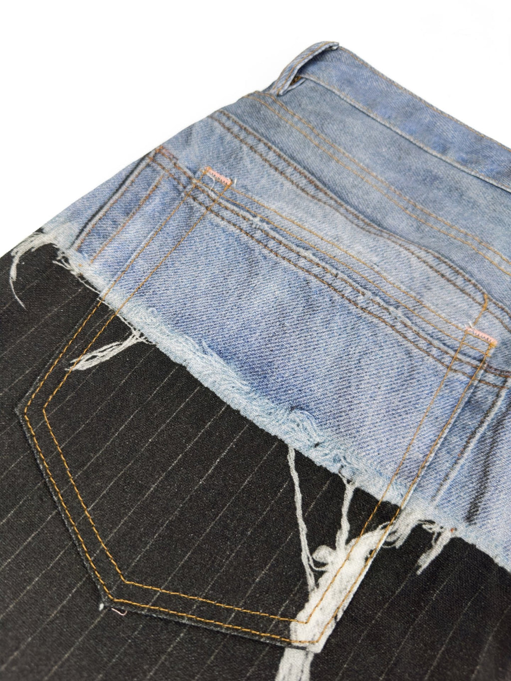 2026 New Acn Optical Illusion Stripe Print Jeans (CC962-C05)