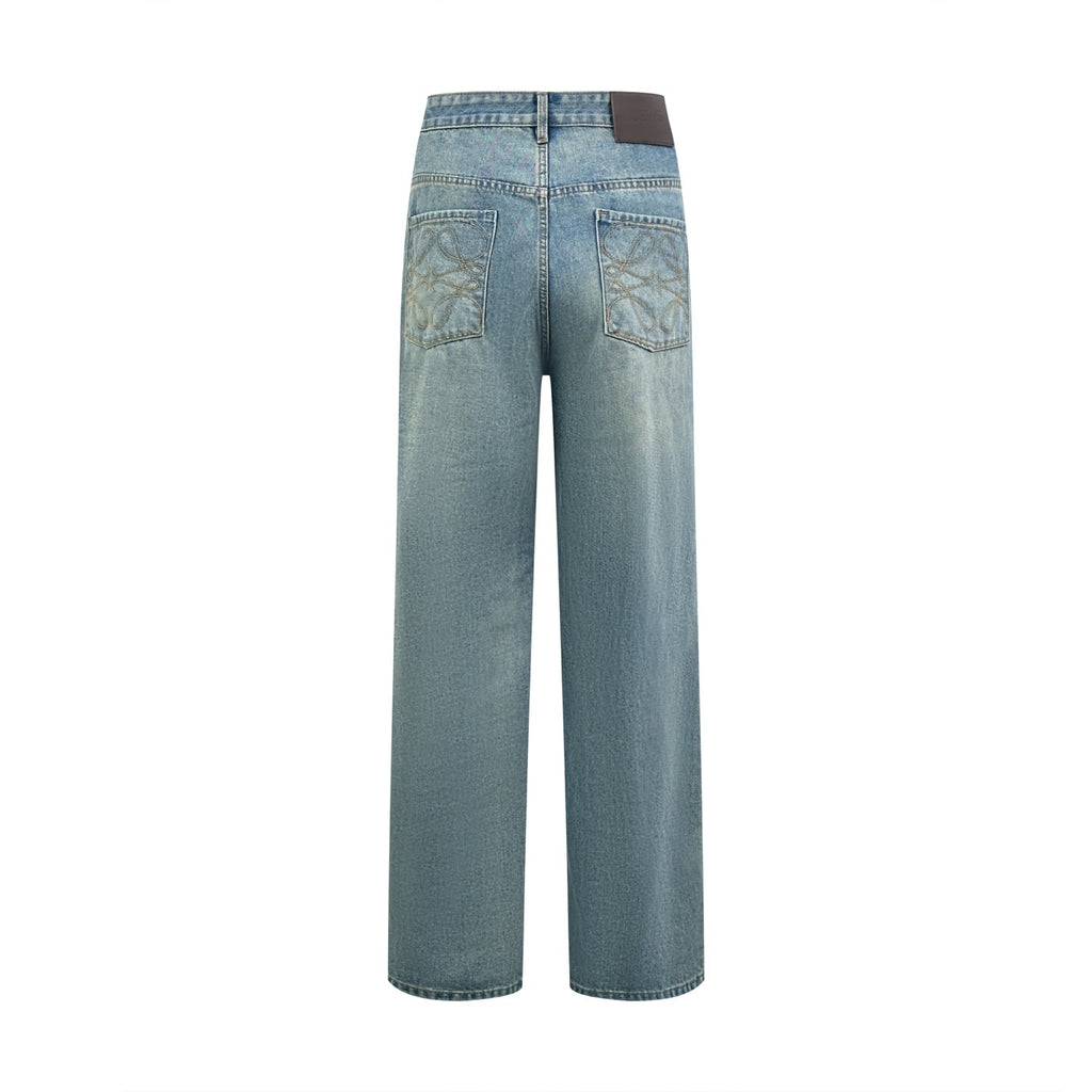 2026 New Way Embroidered Jeans (BB836-B55)