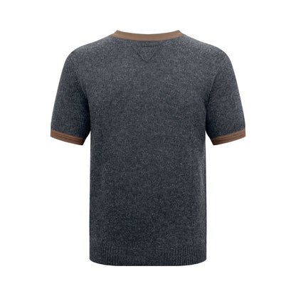 2026 New Triangle Brand Short-Sleeved Sweater with Triangle Logo (AA569-A50)