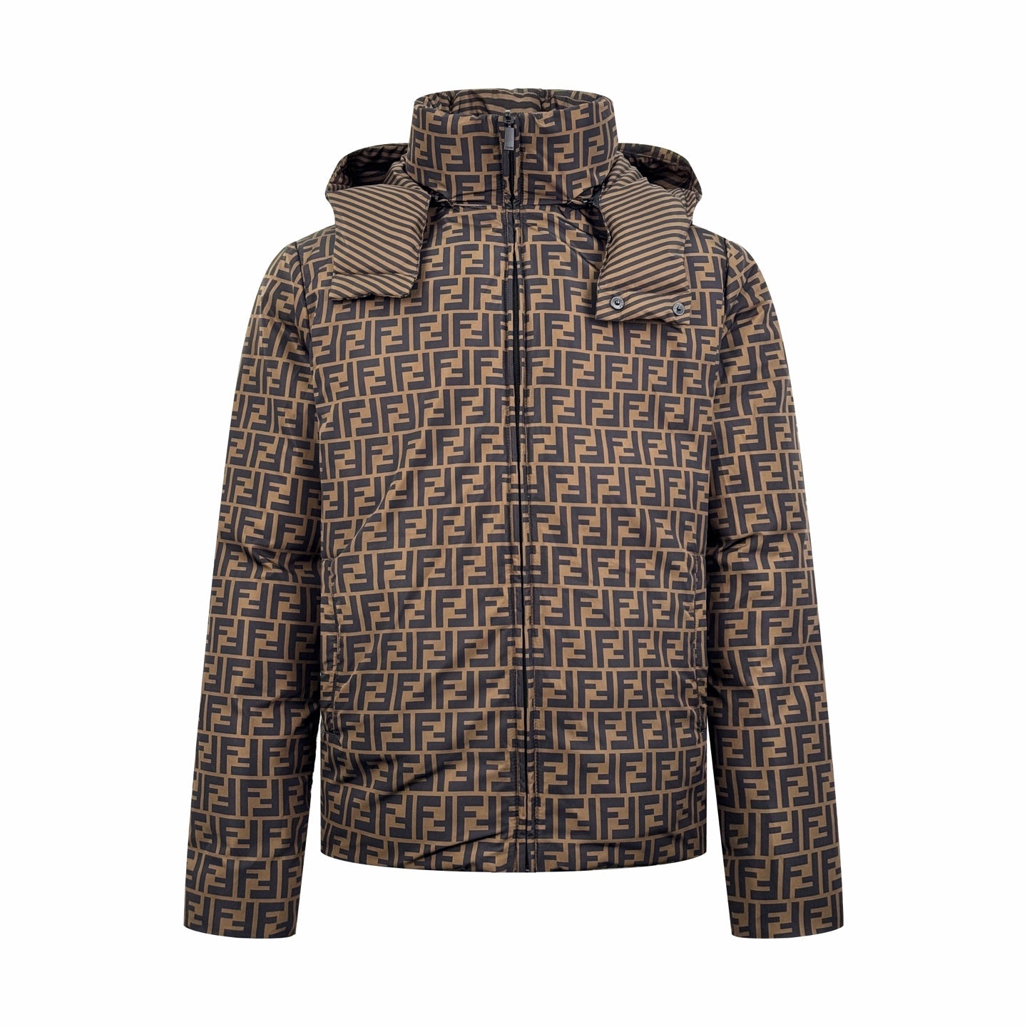 2026 New FF Reversible Hooded Down Jacket (25352-E60)