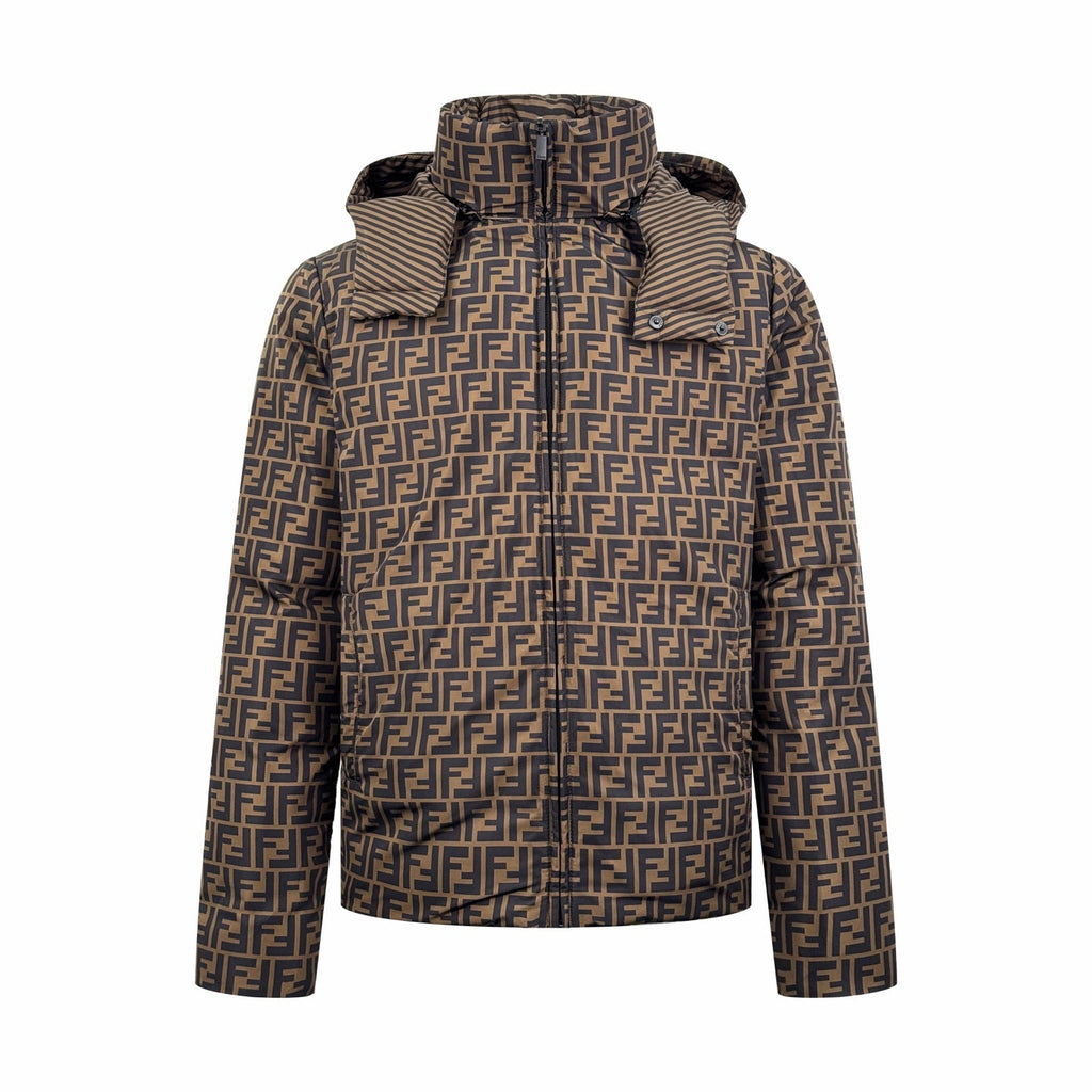 2026 New FF Reversible Hooded Down Jacket (25352-E60)