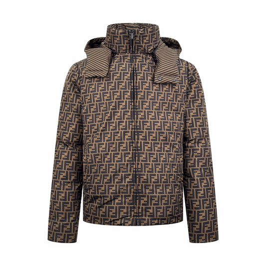 2026 New FF Reversible Hooded Down Jacket (25352-E60)
