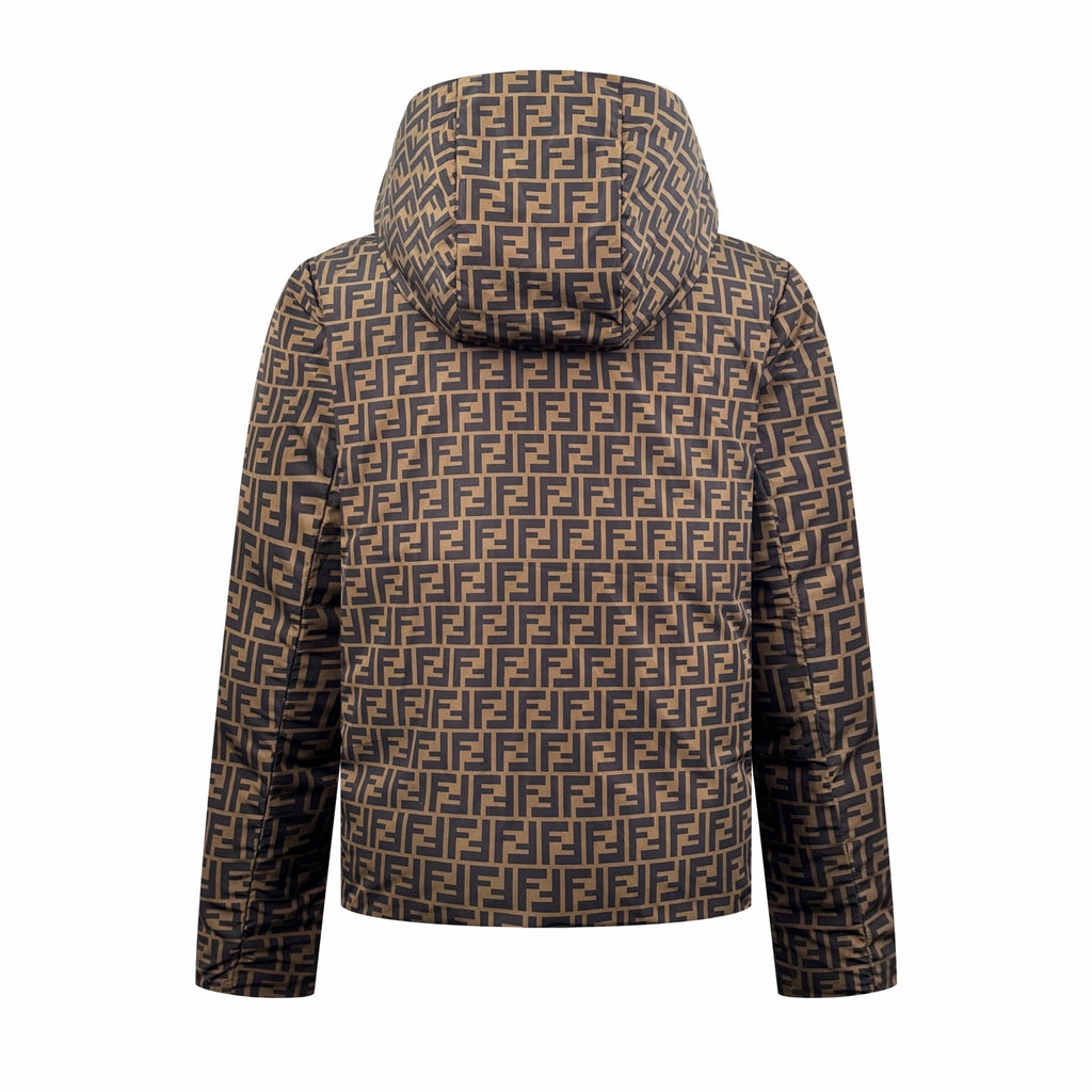 2026 New FF Reversible Hooded Down Jacket (25352-E60)