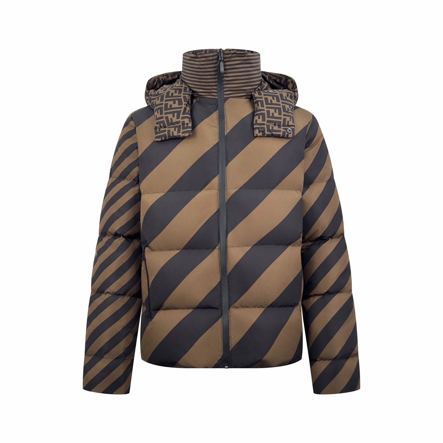 2026 New FF Reversible Hooded Down Jacket (25352-E60)