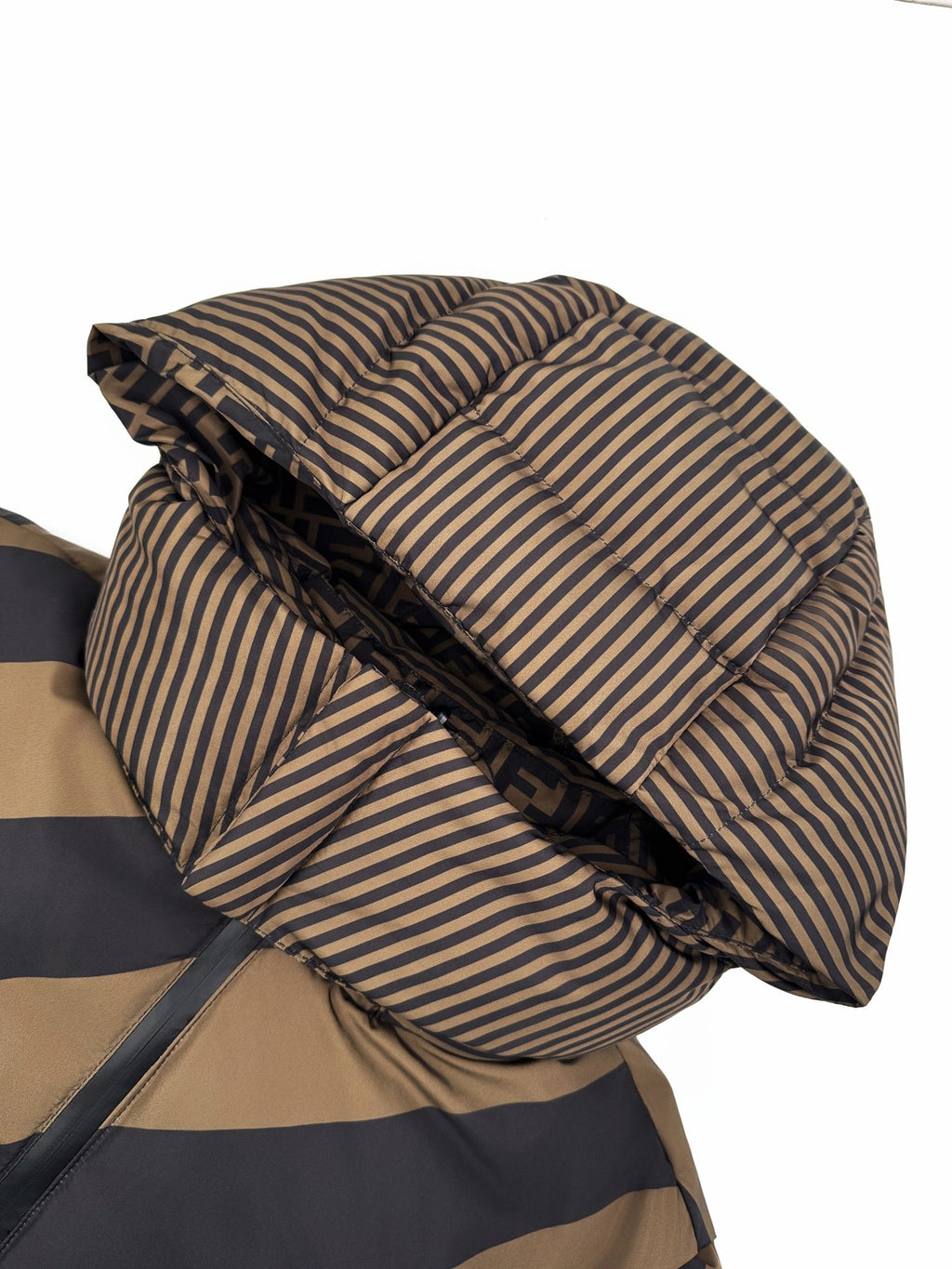 2026 New FF Reversible Hooded Down Jacket (25352-E60)