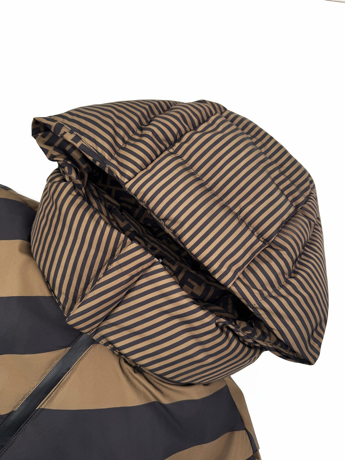 2026 New FF Reversible Hooded Down Jacket (25352-E60)