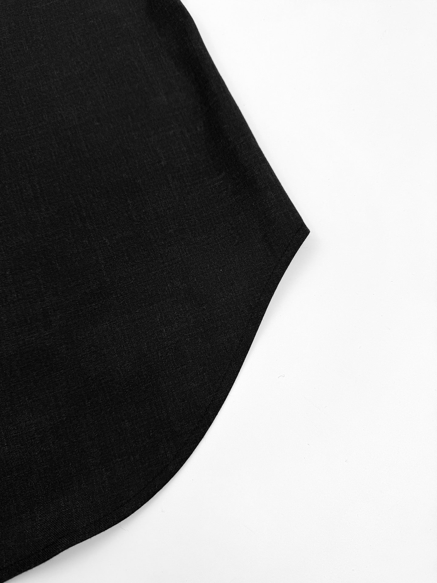 2026 New Mai Wool Shirt with Decorative Stitching (25282-B60)