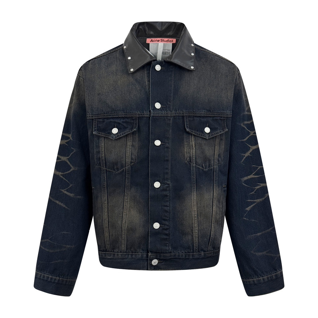 2026 New Acn Embroidered Denim Jacket (MM081-C20)